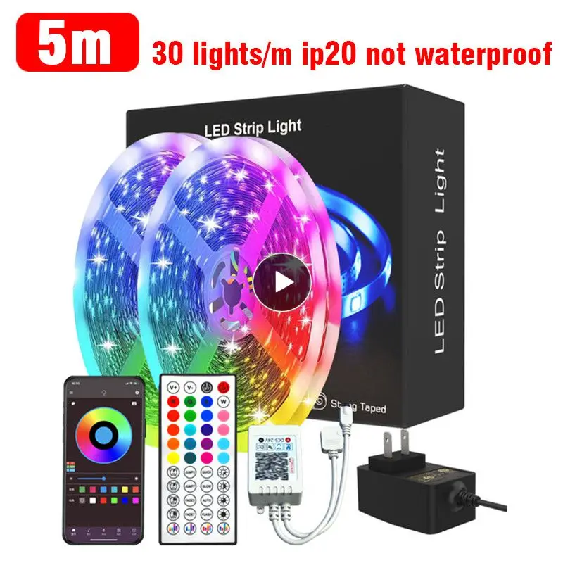 CORUI Smart App Music Sync Color Changing RGB Led Light Strip With Remote And Power Adapter,Led Lights For Bedroom 
CORUI Smart App Music Sync Color Changing RGB Led Light Strip With Remote And Power Adapter,Led Lights For Bedroom