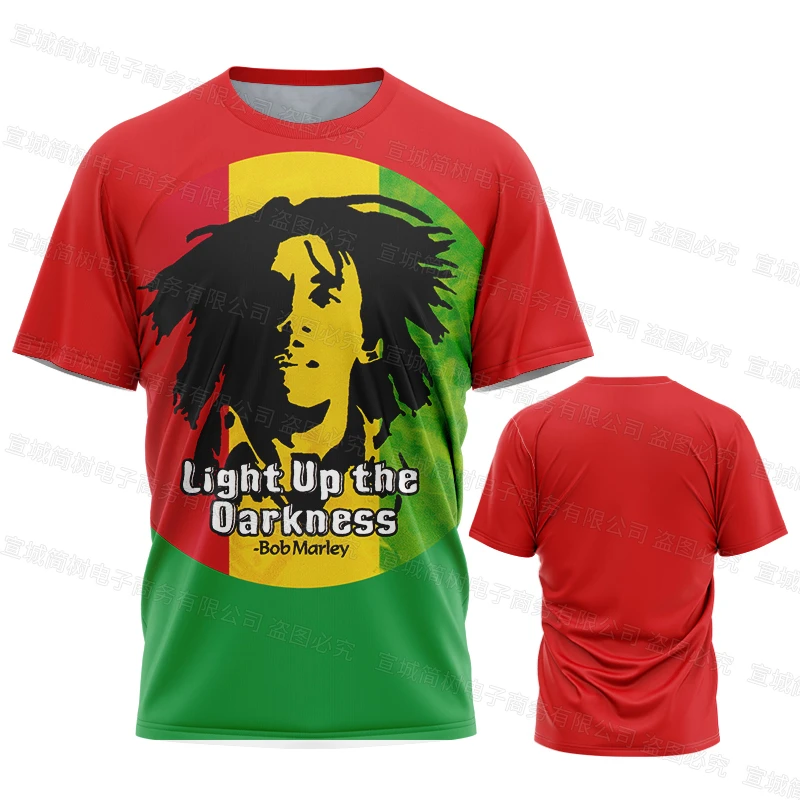 Bob Marley Basketball T-Shirt Men's Summer Fashion Short Sleeve 3D Print HD Pattern Casual Street Hip Hop Tees Oversize Top 6xl
Bob Marley Basketball T-Shirt Men's Summer Fashion Short Sleeve 3D Print HD Pattern Casual Street Hip Hop Tees Oversize Top 6xl