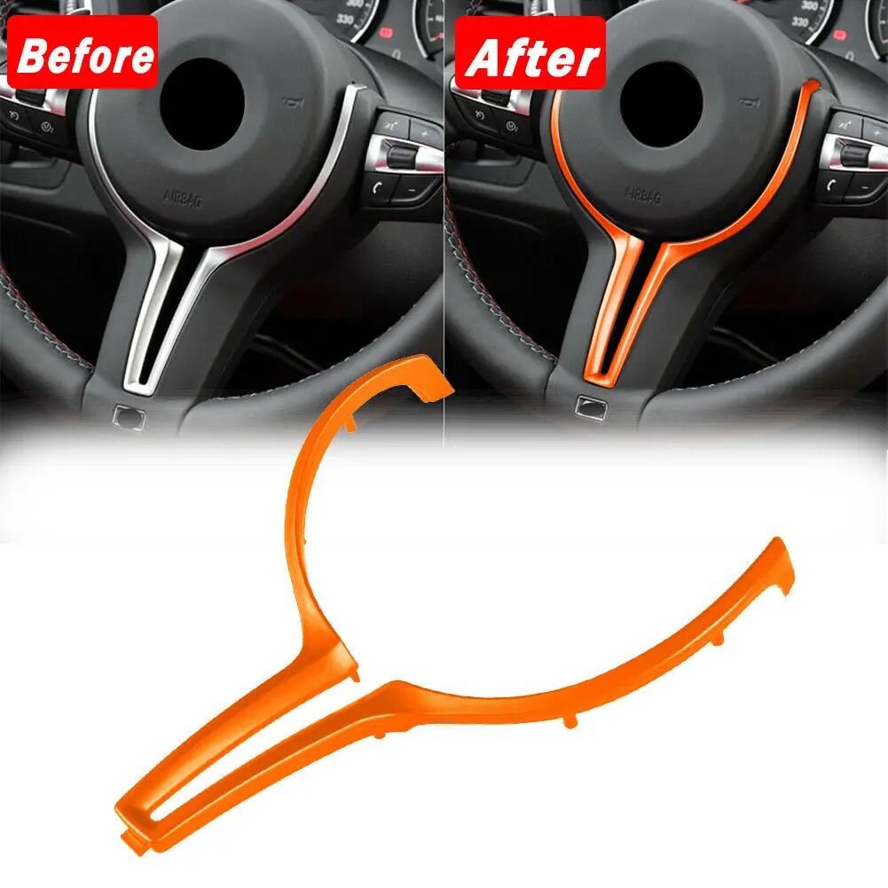 For BMW M2 F87 M3 F80 M4 X5M X6M Orange Steering Wheel Cover Inner Trim Replace
For BMW M2 F87 M3 F80 M4 X5M X6M Orange Steering Wheel Cover Inner Trim Replace