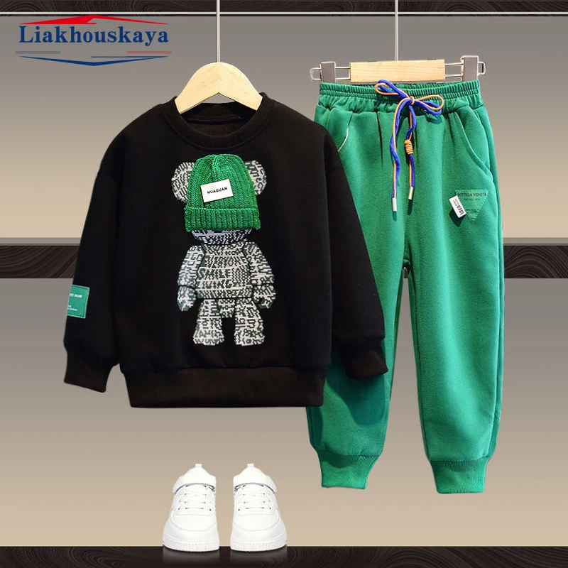 Комплект одежды для мальчиков и девочек-подростков, верхняя одежда с капюшоном и штаны, комплект из двух предметов, 90-160 см, весна-осень
Комплект одежды для мальчиков и девочек-подростков, верхняя одежда с капюшоном и штаны, комплект из двух предметов, 90-160 см, весна-осень