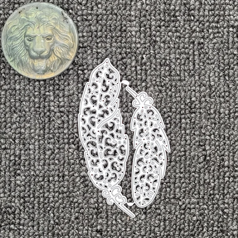Feather Metal Cutting Die Scrapbook Embossing Die Cutting Manual Album Card Cover Material DIY Manual Production
Feather Metal Cutting Die Scrapbook Embossing Die Cutting Manual Album Card Cover Material DIY Manual Production