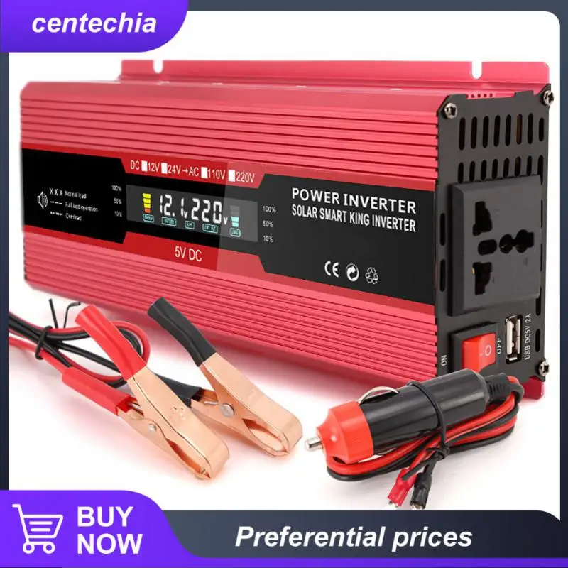 Dc12v To Ac 220v Portable Sine Wave Voltage Converter Adapter Universal Car Inverter Solar Inverter Multifunctional 20000w
Dc12v To Ac 220v Portable Sine Wave Voltage Converter Adapter Universal Car Inverter Solar Inverter Multifunctional 20000w