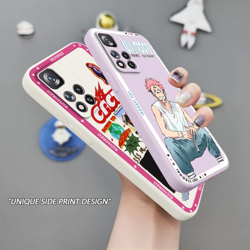 Liquid Rope Soft Cover Jujutsu Kaisen Luxury Poster Phone Case For Xiaomi Redmi Note 11 11S 11T 10S 10 9S 9T 9 8T 8 Pro Plus 5G
Liquid Rope Soft Cover Jujutsu Kaisen Luxury Poster Phone Case For Xiaomi Redmi Note 11 11S 11T 10S 10 9S 9T 9 8T 8 Pro Plus 5G