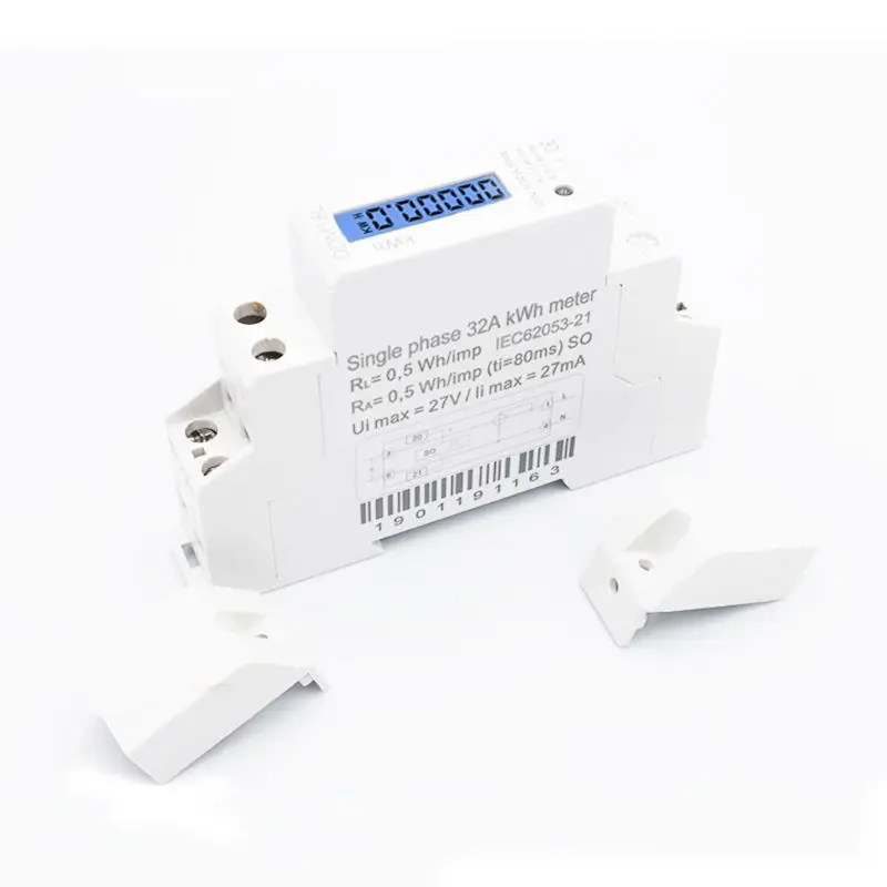 Electricity Meter LCD Digital Display Single Phase Din Rail Electricity Power Consumption Energy Meter 5(32A) Drop Shipping
Electricity Meter LCD Digital Display Single Phase Din Rail Electricity Power Consumption Energy Meter 5(32A) Drop Shipping