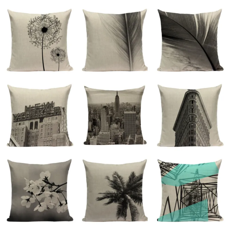 Modern Building Pillow Cushion Cover Decorative Pillows for Sofa Home Decor Linen Pillow Cover Outside Pillow Covers Square Seat
Modern Building Pillow Cushion Cover Decorative Pillows for Sofa Home Decor Linen Pillow Cover Outside Pillow Covers Square Seat