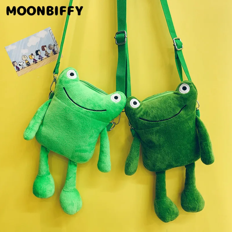 Plush Backpacks Stuffed Animals Frog Bag Women Personality Shoulder Messenger Funny Cute Cartoon Send Daughter Send Girlfriend
Plush Backpacks Stuffed Animals Frog Bag Women Personality Shoulder Messenger Funny Cute Cartoon Send Daughter Send Girlfriend