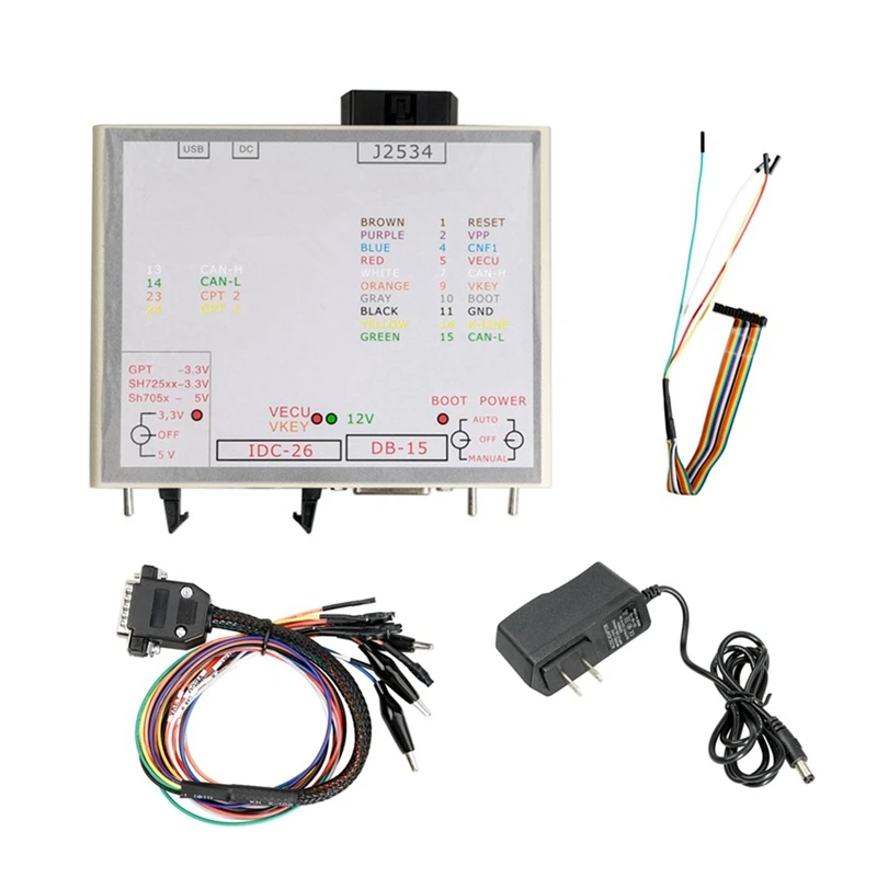 Новый блок питания для вспышки с помощью J2534, работает для FLASH ECU-Soft OBD ЭБУ, блок питания для программатора, вилка стандарта США
Новый блок питания для вспышки с помощью J2534, работает для FLASH ECU-Soft OBD ЭБУ, блок питания для программатора, вилка стандарта США