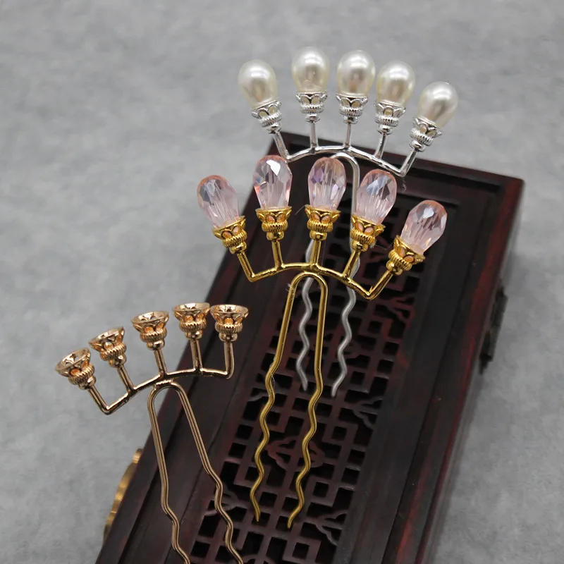 Ancient Style Iron Copper U Shaped KC Flower Hair Stick Pin Clip Blank Base Hairpin For DIY Headwear Jewelry Making Accessories
Ancient Style Iron Copper U Shaped KC Flower Hair Stick Pin Clip Blank Base Hairpin For DIY Headwear Jewelry Making Accessories