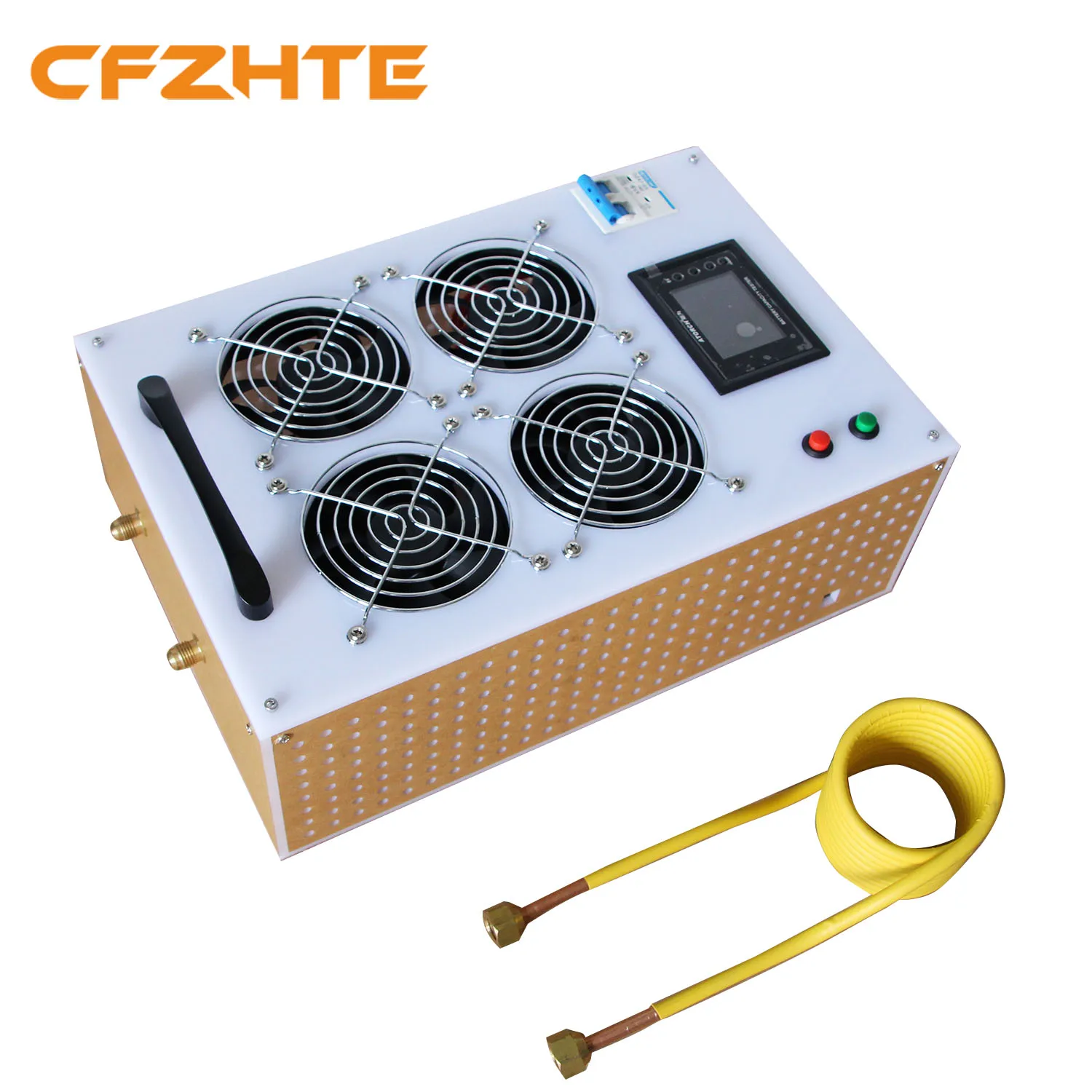 5000W/5KW High Frequency Induction Heater Induction Heating Machine Metal Smelting Furnace
5000W/5KW High Frequency Induction Heater Induction Heating Machine Metal Smelting Furnace