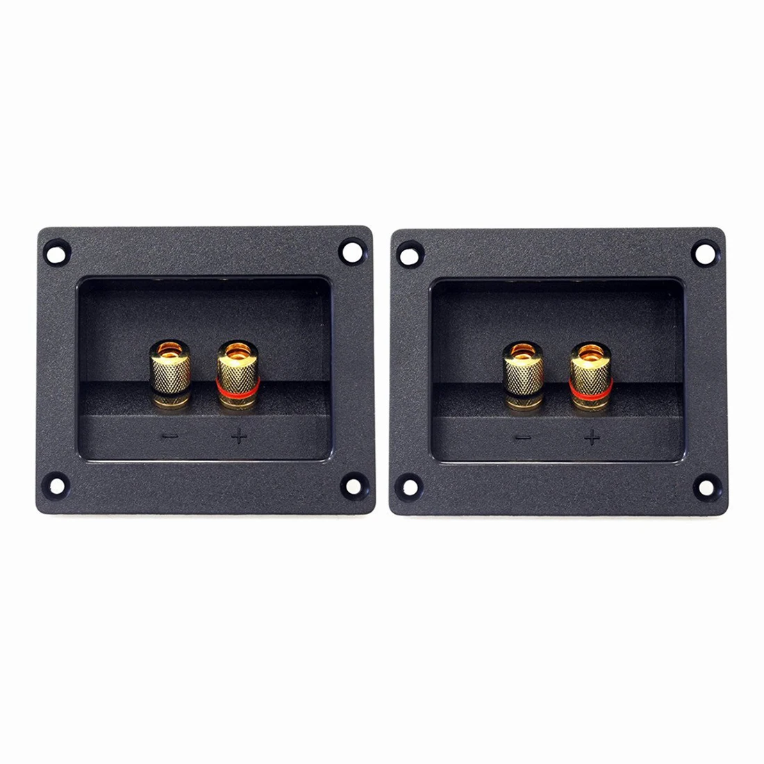 2pcs DIY Car Stereo 2-way Speaker Box Terminal Spring Cup Connector Banana and plugs Subwoofer Plugs 93x80mm black
2pcs DIY Car Stereo 2-way Speaker Box Terminal Spring Cup Connector Banana and plugs Subwoofer Plugs 93x80mm black
