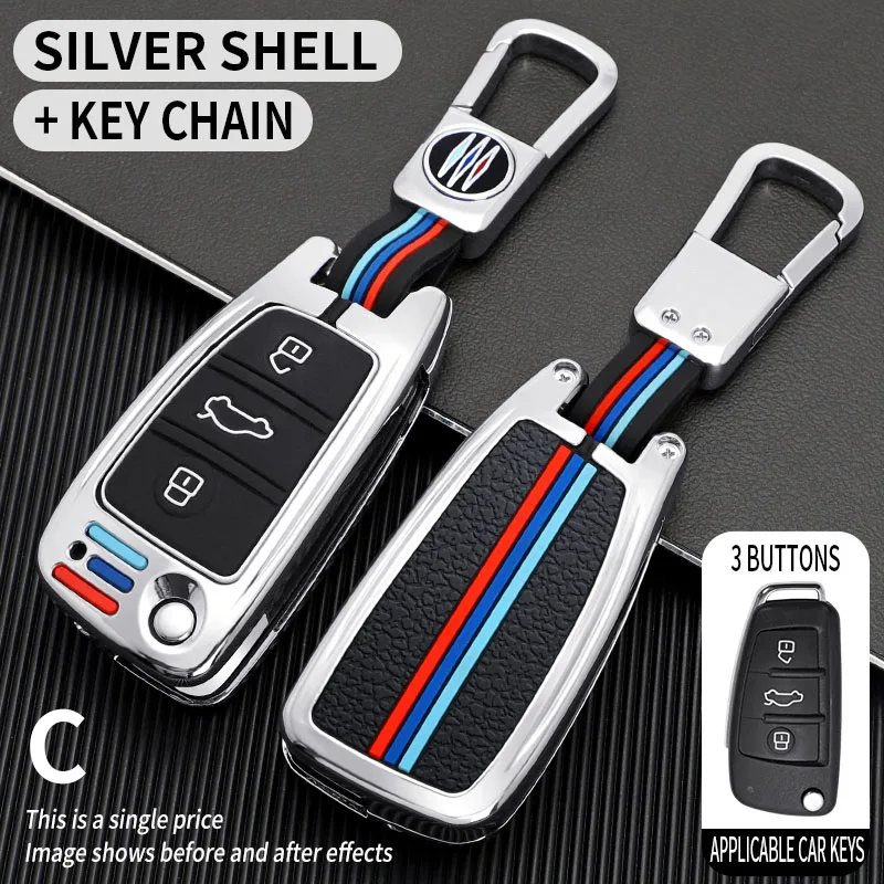 2003-2015 Car Key Case For Audi A1 A3 A4 A5 A6 A7 A8 Quattro Q3 Q5 Q7 R8 Allroad C5 C6 Tt S3 S5 S6 S4 Rs5 Rs6 Holder Shell Cover
2003-2015 Car Key Case For Audi A1 A3 A4 A5 A6 A7 A8 Quattro Q3 Q5 Q7 R8 Allroad C5 C6 Tt S3 S5 S6 S4 Rs5 Rs6 Holder Shell Cover