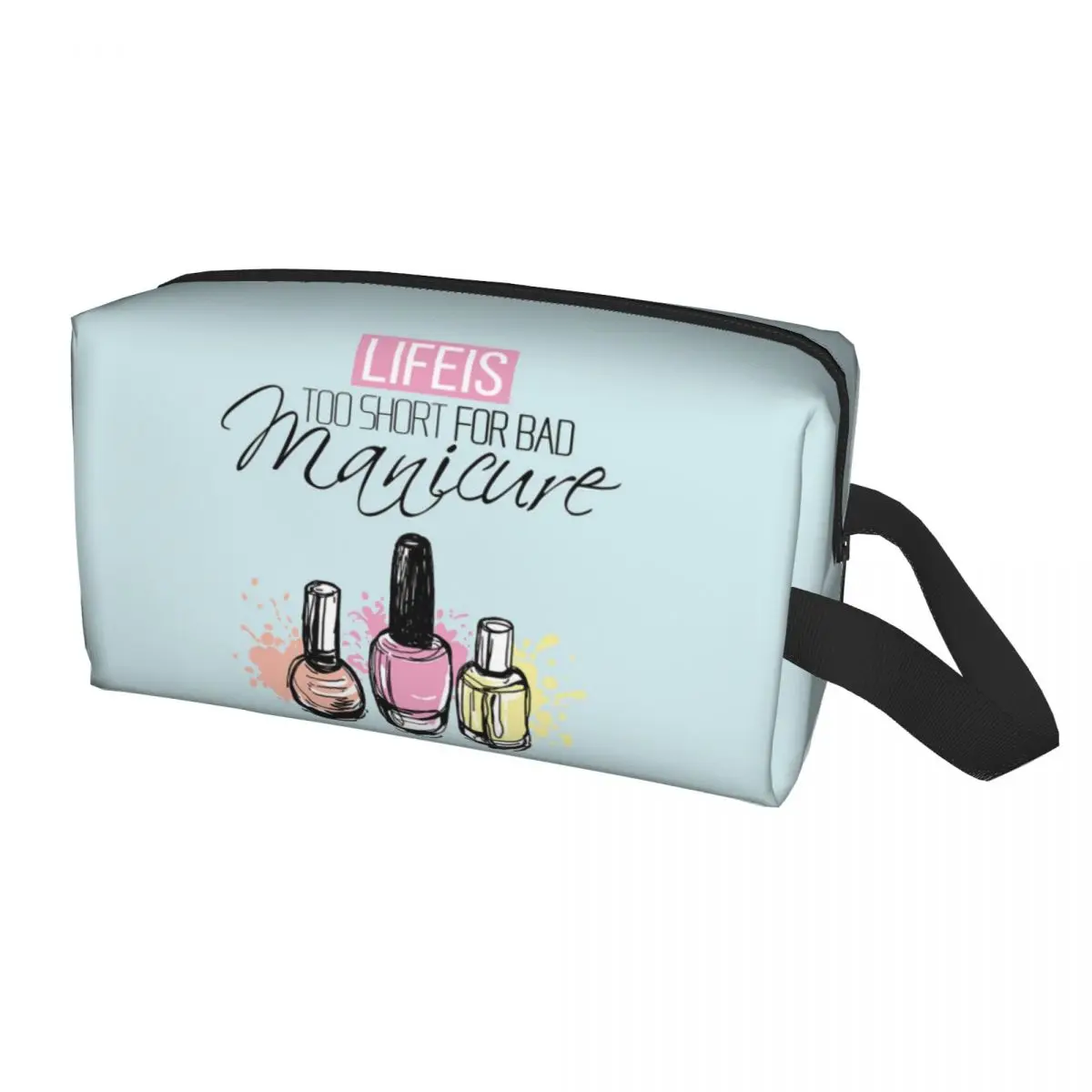 Custom Fashion Nail Polish Travel Cosmetic Bag Women Manicurist Manicure Makeup Toiletry Organizer Lady Beauty Storage Dopp Kit
Custom Fashion Nail Polish Travel Cosmetic Bag Women Manicurist Manicure Makeup Toiletry Organizer Lady Beauty Storage Dopp Kit