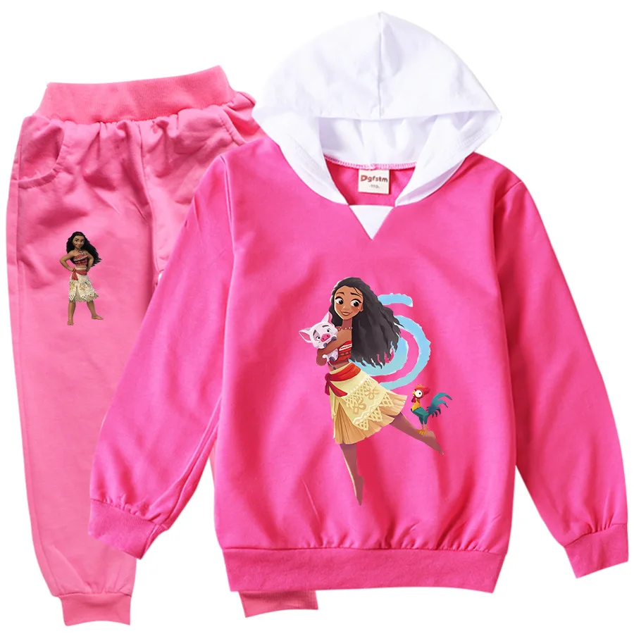 Kawaii Movie Moana Costume Kids Cute Hoodies SweatPants 2pcs Sets Toddler Girls Spring Autumn Clothes Baby Boys Casual Sportwear
Kawaii Movie Moana Costume Kids Cute Hoodies SweatPants 2pcs Sets Toddler Girls Spring Autumn Clothes Baby Boys Casual Sportwear