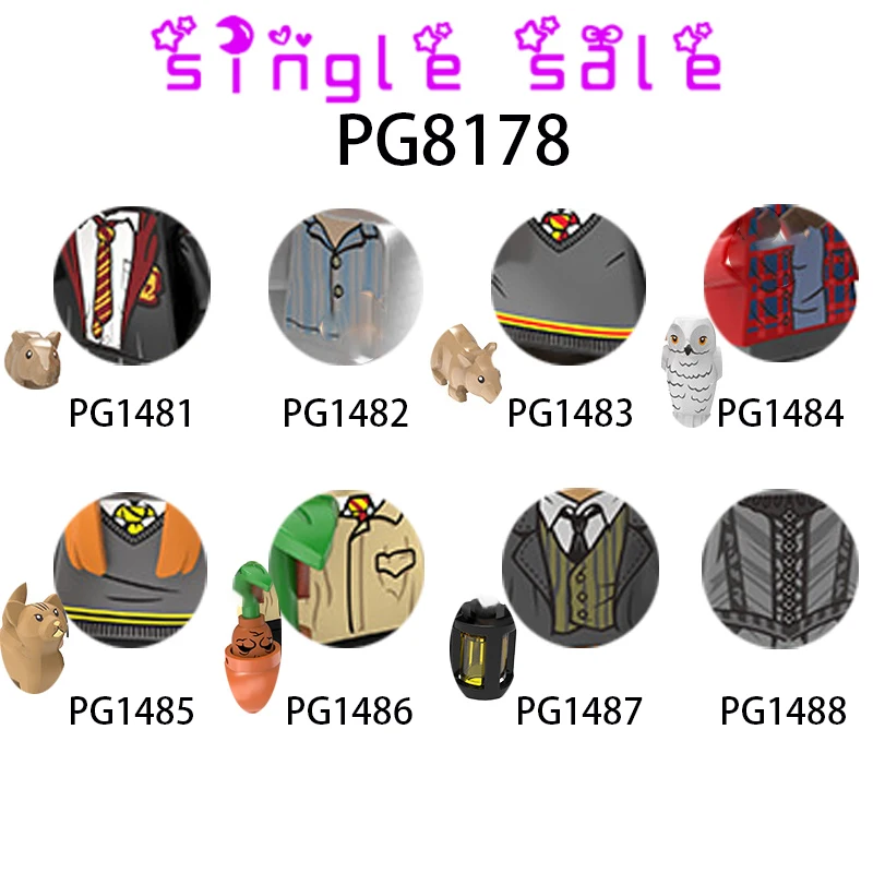 PG8178 Single Head Bricks Mini Building Blocks Moc Block Set Compatible Accessories Diy Eductional Children Lover Toys Gifts
PG8178 Single Head Bricks Mini Building Blocks Moc Block Set Compatible Accessories Diy Eductional Children Lover Toys Gifts