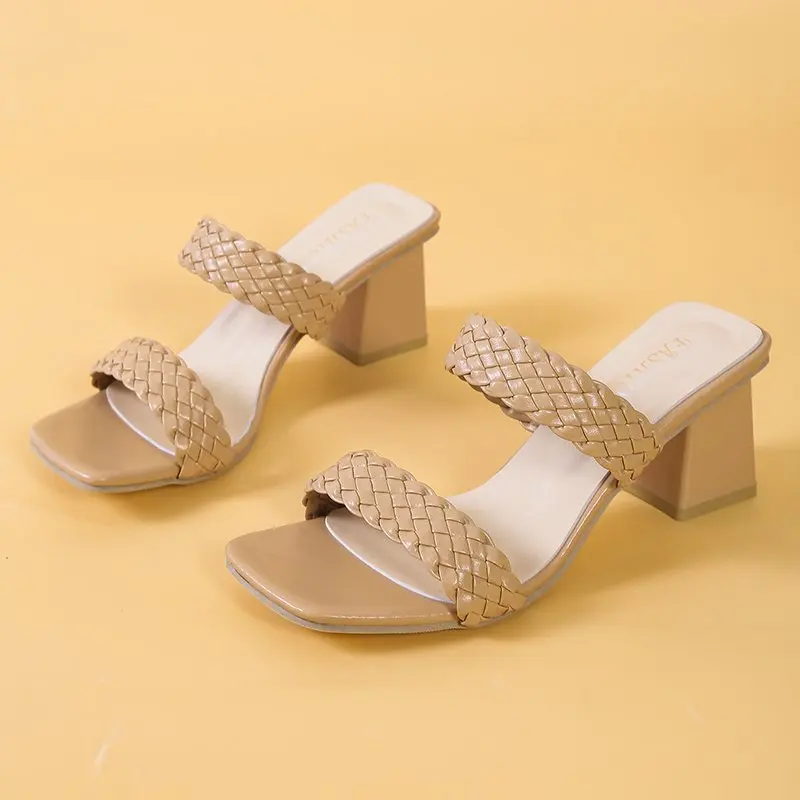 Large Sandals and Slippers Women's 2023 Summer New Thick Heels Gentle Style High Heels Women's
Large Sandals and Slippers Women's 2023 Summer New Thick Heels Gentle Style High Heels Women's