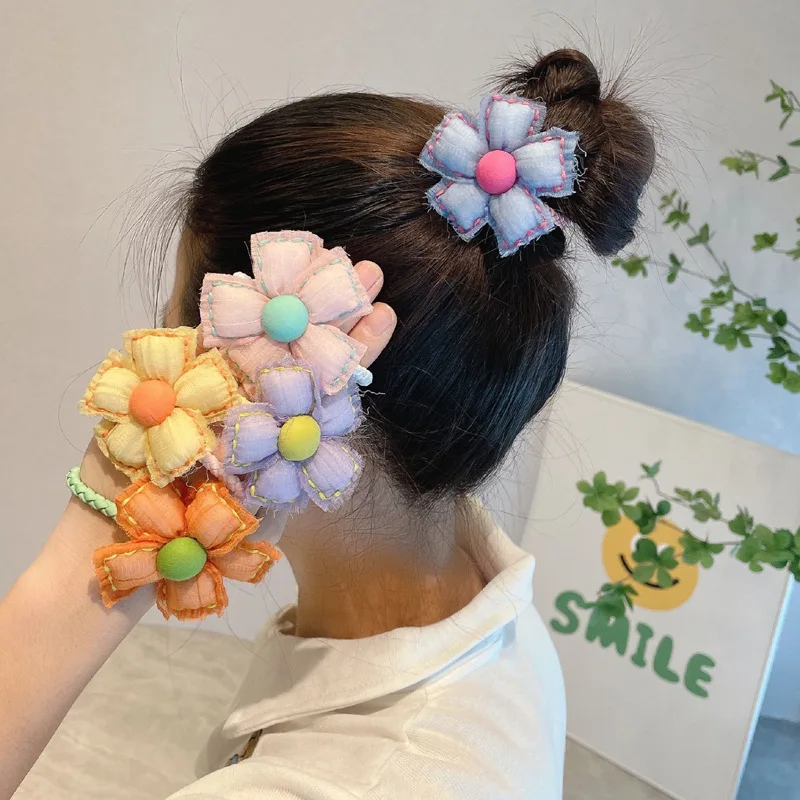 Fashion Sweet Flower Hair Band Floral Shaped Elastic Hair Rope Ponytail Holder Hair Tie For Girls Hair Accessories
Fashion Sweet Flower Hair Band Floral Shaped Elastic Hair Rope Ponytail Holder Hair Tie For Girls Hair Accessories