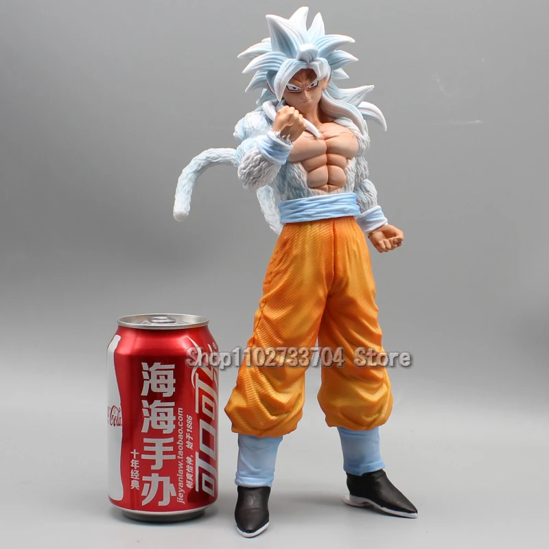 30cm SSJ4 Goku Dragon Ball Z Figures Super 5 Son Goku White Hair Action Figures PVC Model Collection Toys Ornamen Gifts
30cm SSJ4 Goku Dragon Ball Z Figures Super 5 Son Goku White Hair Action Figures PVC Model Collection Toys Ornamen Gifts