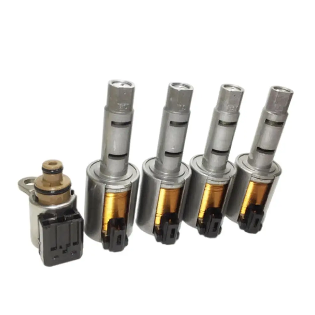 5pc RE0F11A JF015E Transmission Solenoid Compatible With Sentra 
5pc RE0F11A JF015E Transmission Solenoid Compatible With Sentra