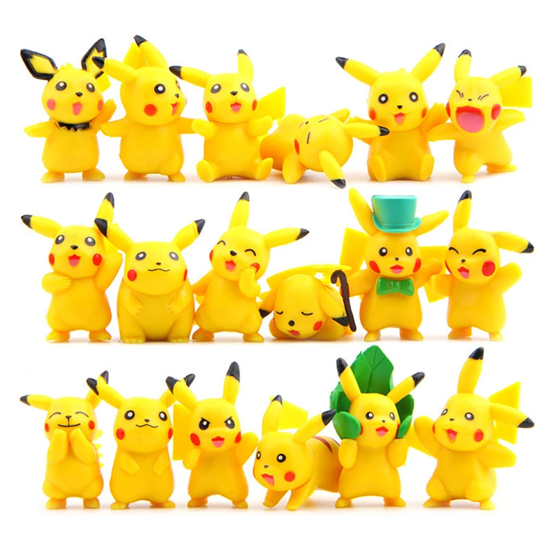 New Style 6Pcs/Set 4cm Mini Toy Cartoon Dolls Pikachu Figure Pokemon Figures Anime PVC Action Figures Children's Birthday Gifts
New Style 6Pcs/Set 4cm Mini Toy Cartoon Dolls Pikachu Figure Pokemon Figures Anime PVC Action Figures Children's Birthday Gifts