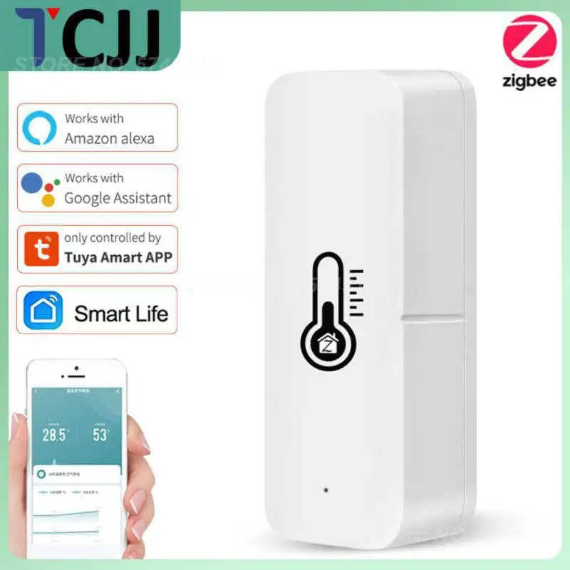 Humidity Sensor Mini Smart Life Tuya App Zigbee Temperature Sensor Real-time Detecter Smart Home Security Battery Powered
Humidity Sensor Mini Smart Life Tuya App Zigbee Temperature Sensor Real-time Detecter Smart Home Security Battery Powered