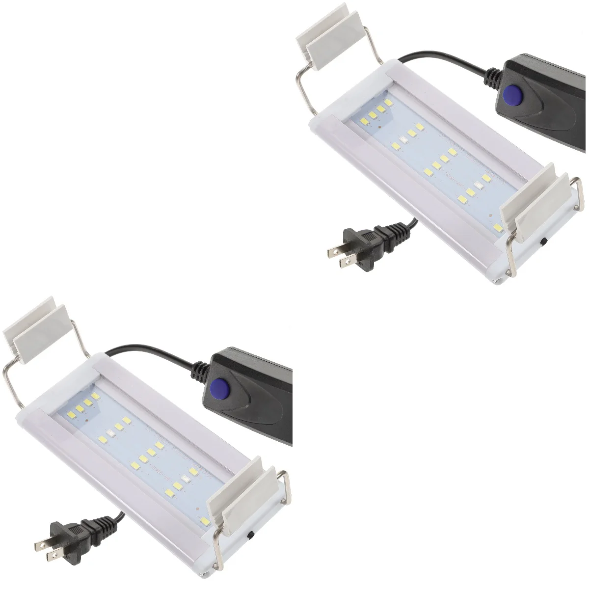 2 pcs Plastic LED Fish Tank Clip Light Fish Tank Light of US Plug for Aquarium of 20-30cm
2 pcs Plastic LED Fish Tank Clip Light Fish Tank Light of US Plug for Aquarium of 20-30cm