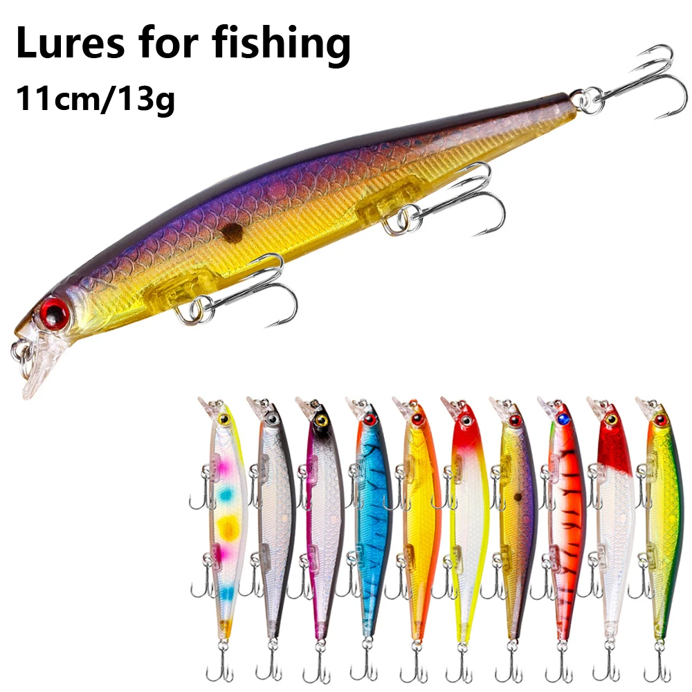 

pêche 1pcs High Quality Thrill Stick Fishing Lure 11cm/13g Sinking Pencil Long Casting Shad Minnow Artificial Bait Pike Lures