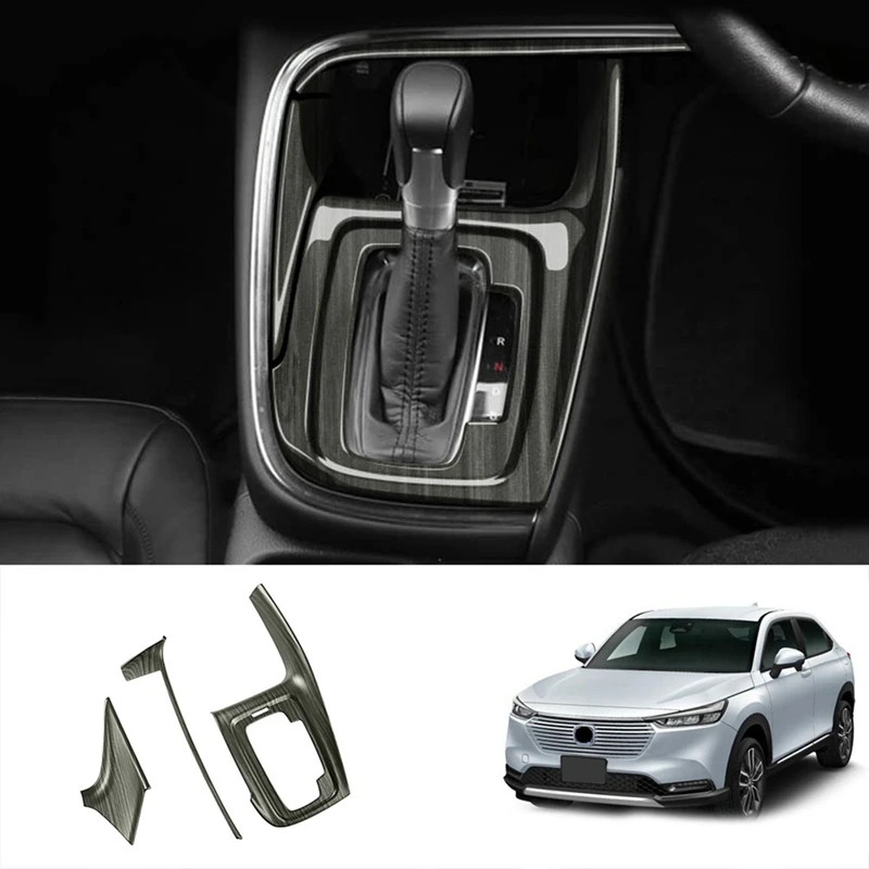 3Pcs Wood Grain Central Gear Shift Panel Control Panel Decal For Honda HRV HR-V XRV XR-V 2021 2022 2023 RHD
3Pcs Wood Grain Central Gear Shift Panel Control Panel Decal For Honda HRV HR-V XRV XR-V 2021 2022 2023 RHD