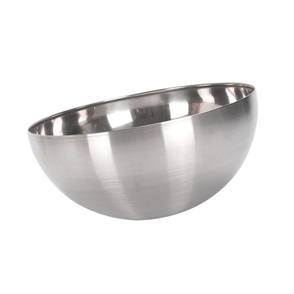 1 pc Bowls for Food Fruit Bowl Salad Bowl Serving Bowls Hemispherical ServingBowl Stainless Steel Soup Bowls Egg Beating Bowl
1 pc Bowls for Food Fruit Bowl Salad Bowl Serving Bowls Hemispherical ServingBowl Stainless Steel Soup Bowls Egg Beating Bowl