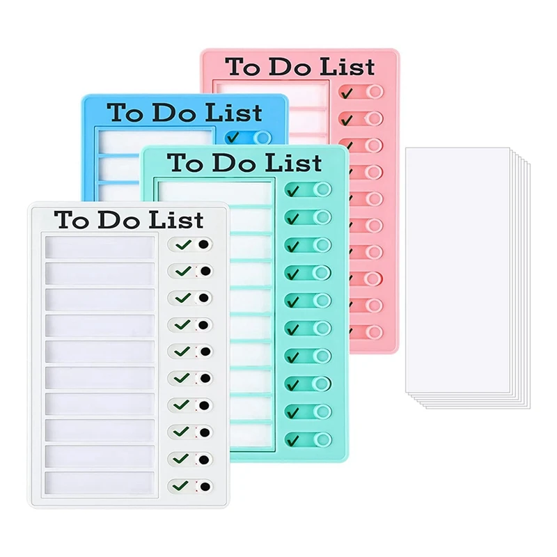4Pcs To Do List Board Dry Erase Memo List Board Chore Chart RV List Board With 10 Dry Erase Paper
4Pcs To Do List Board Dry Erase Memo List Board Chore Chart RV List Board With 10 Dry Erase Paper