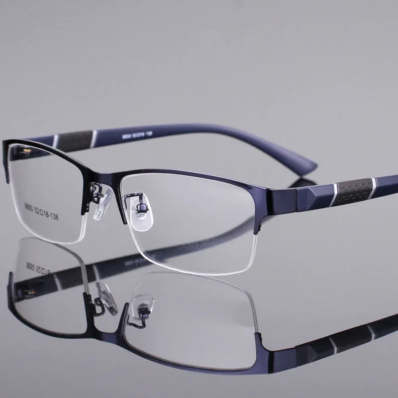 

Men's Reading Glasses Anti-radiation Presbyopia Half Frame Eyewear TR90 HD Lens Business Eyeglasses Diopters +1.0 To +4.0 Gafas
