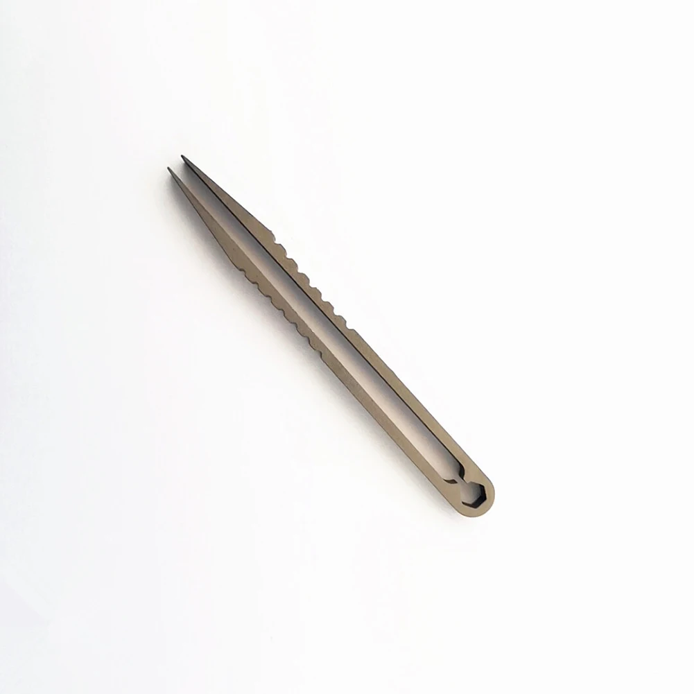Lightweight Portable Practical Convenient Camping Hiking TC4 Clip Tanium Tweezer 1PC 83*5mm Gadget Multi Purpose
Lightweight Portable Practical Convenient Camping Hiking TC4 Clip Tanium Tweezer 1PC 83*5mm Gadget Multi Purpose