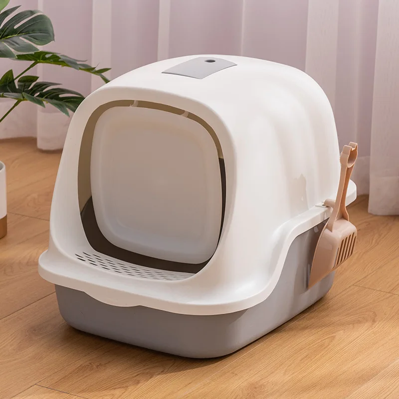 New Fully Enclosed Drawer Type Splash-proof Cat Toilet Pet Supplies Pet Cat Litter Box
New Fully Enclosed Drawer Type Splash-proof Cat Toilet Pet Supplies Pet Cat Litter Box