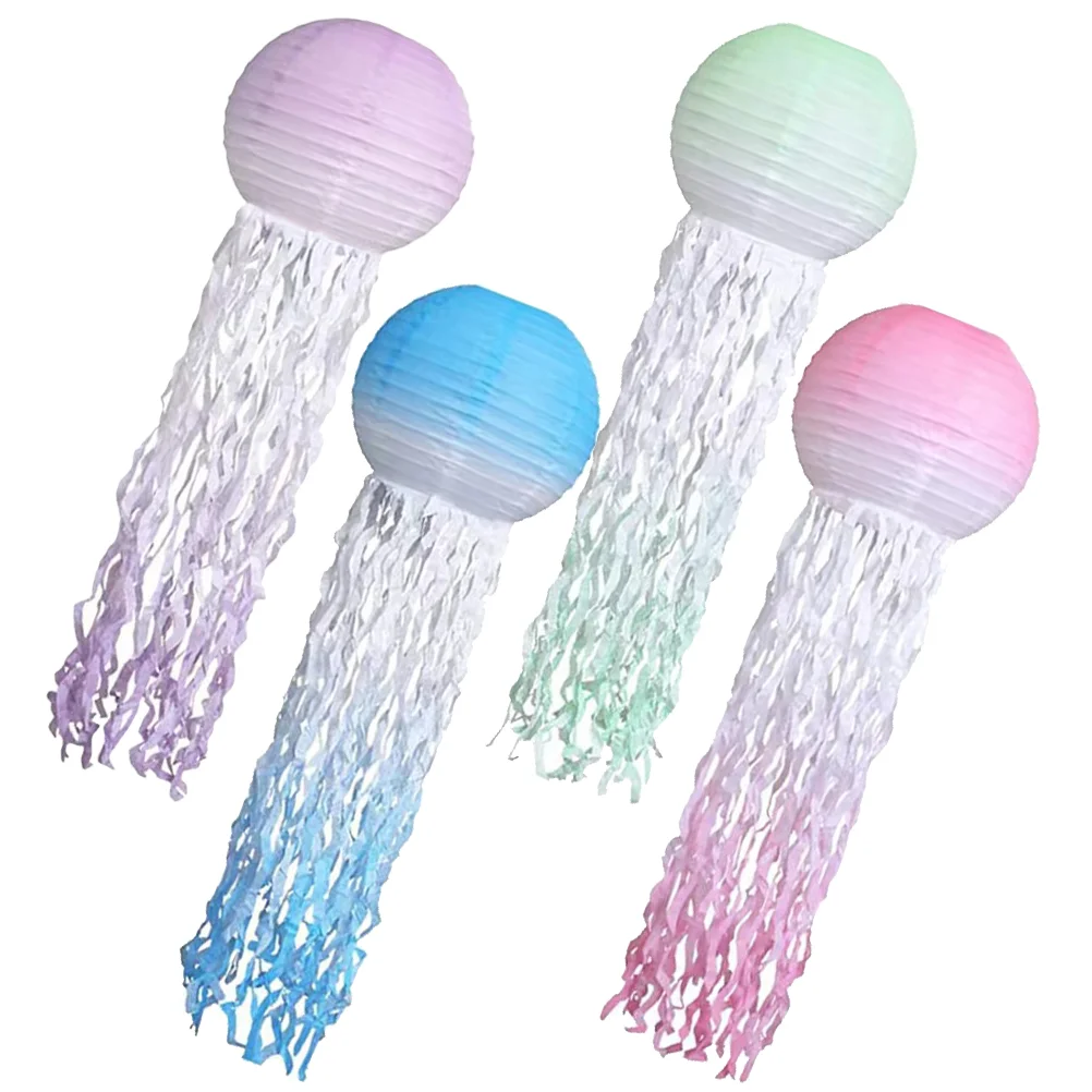 4 Pcs Jellyfish Paper Lantern Mermaid Party Favors Mariposas Decorativas Para Pared Birthday Blue DIY Lampshade Decorations
4 Pcs Jellyfish Paper Lantern Mermaid Party Favors Mariposas Decorativas Para Pared Birthday Blue DIY Lampshade Decorations