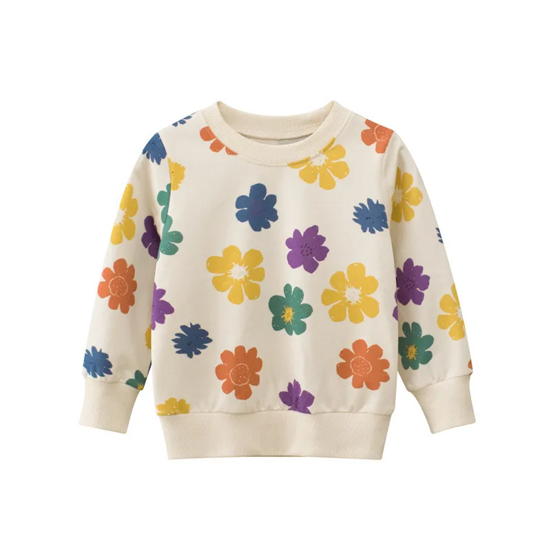 EnkeliBB Children Spring Long Sleeve Sweatshirt Flower Pattern Cotton Made Kids Tops Girls Casual Stylish Clothes
EnkeliBB Children Spring Long Sleeve Sweatshirt Flower Pattern Cotton Made Kids Tops Girls Casual Stylish Clothes