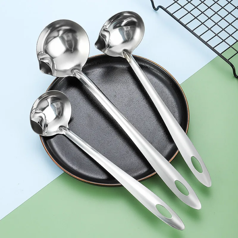 Stainless Steel Colander Spoon Soup Colander Kitchen Soup Gravy Oil Soup Fat Separator Ladles Skimmer Spoon Soup Colander
Stainless Steel Colander Spoon Soup Colander Kitchen Soup Gravy Oil Soup Fat Separator Ladles Skimmer Spoon Soup Colander