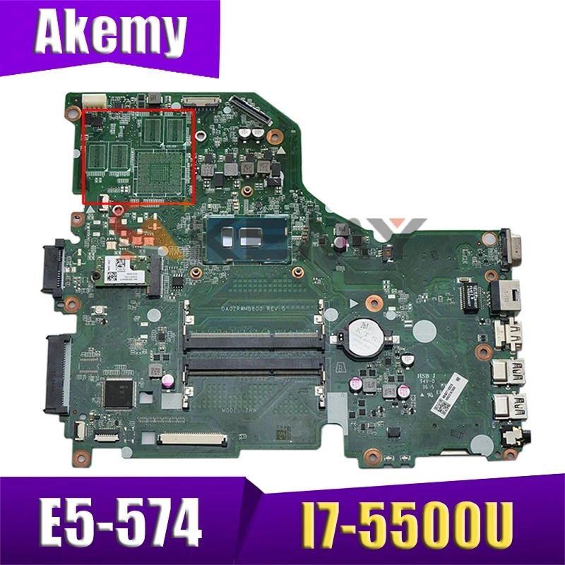 E5-573G NBMVH11001 For ACER Aspire Laptop Motherboard DA0ZRTMB6D0 I7-5500U DDR3 100% Test Ok Mainboard
E5-573G NBMVH11001 For ACER Aspire Laptop Motherboard DA0ZRTMB6D0 I7-5500U DDR3 100% Test Ok Mainboard