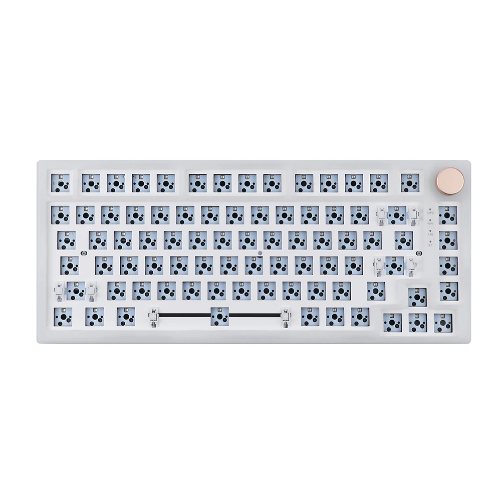 EPOMAKER Feker IK75 V3 Kit 75% Gasket 3/5Pin Hot Swappable Mechanical Keyboard Wired Barebone Kit QMK/VIA Programmable Macro RGB 
EPOMAKER Feker IK75 V3 Kit 75% Gasket 3/5Pin Hot Swappable Mechanical Keyboard Wired Barebone Kit QMK/VIA Programmable Macro RGB