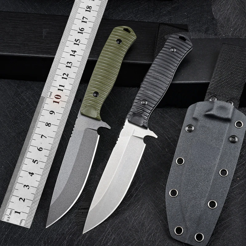 

Охотничий нож для выживания из стали DC53 с фиксированным лезвием 539, тактические военные Прямые ножи для самообороны на природе, карманный нож с ручкой G10