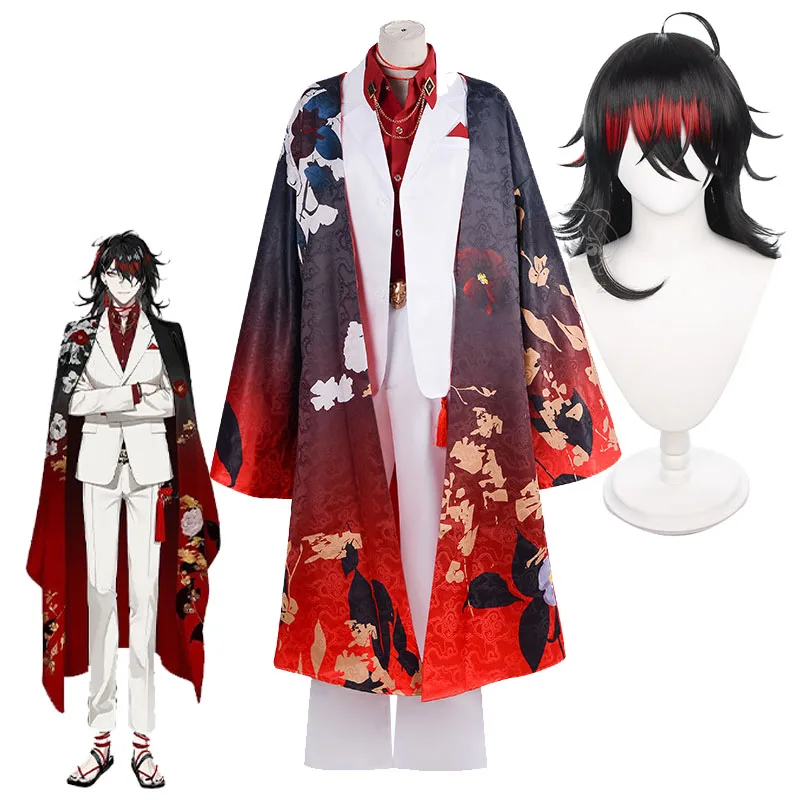 Костюм для косплея Nijisanji Vox Akuma, папинный парик люкс-люкс, унисекс, полноразмерная форма и аксессуары
Костюм для косплея Nijisanji Vox Akuma, папинный парик люкс-люкс, унисекс, полноразмерная форма и аксессуары