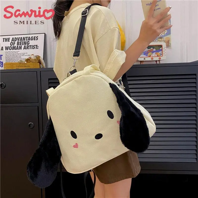 Shoulder Bag Pachacco Kawaii Animation Sanrio Creative Cute Children Plush Portable Travel Backpack Cartoon Sweet Birthday Gift
Shoulder Bag Pachacco Kawaii Animation Sanrio Creative Cute Children Plush Portable Travel Backpack Cartoon Sweet Birthday Gift