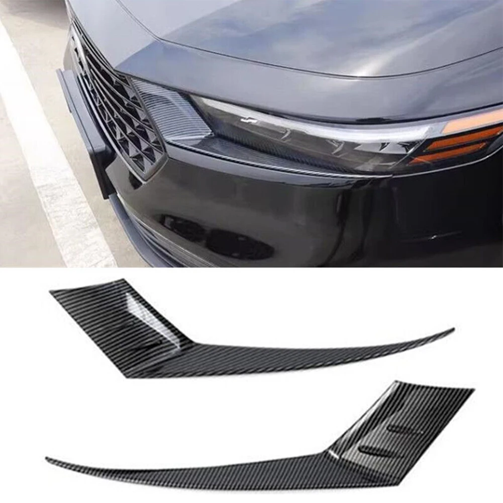 2pcs Car Carbon Fiber Look Front Headlight Eyebrow Cover Trim ABS Exterior Accessories For Honda For Accord 2023 2024 11th Gen
2pcs Car Carbon Fiber Look Front Headlight Eyebrow Cover Trim ABS Exterior Accessories For Honda For Accord 2023 2024 11th Gen