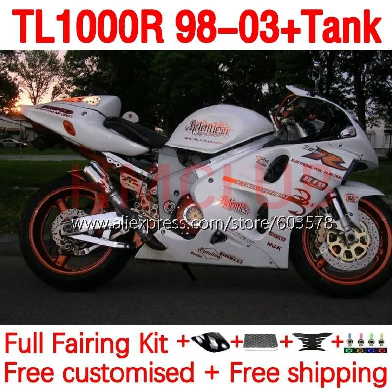 +Tank For SUZUKI SRAD TL1000 TL 1000 R 1000R TL1000R 98 99 01 02 03 1998 2001 2002 2003 Injection Fairing 181No.87 glossy white
+Tank For SUZUKI SRAD TL1000 TL 1000 R 1000R TL1000R 98 99 01 02 03 1998 2001 2002 2003 Injection Fairing 181No.87 glossy white