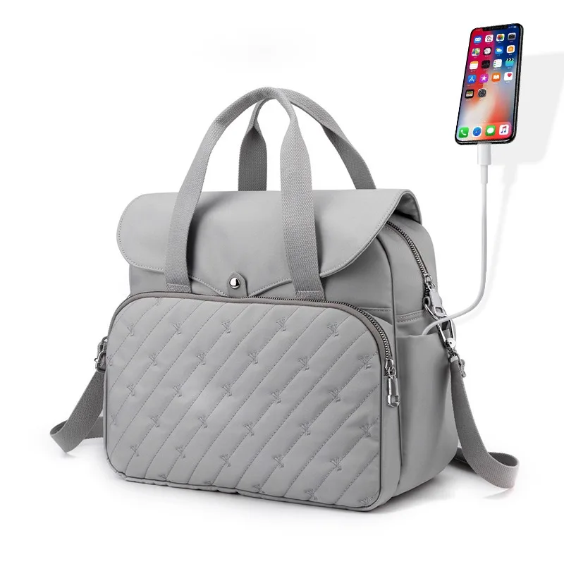 2022 WomenBag One-Shoulder And Double-Shoulder Messenger Bag Women's Large Bag Hooks Stroller Hospital Maternity Bag
2022 WomenBag One-Shoulder And Double-Shoulder Messenger Bag Women's Large Bag Hooks Stroller Hospital Maternity Bag