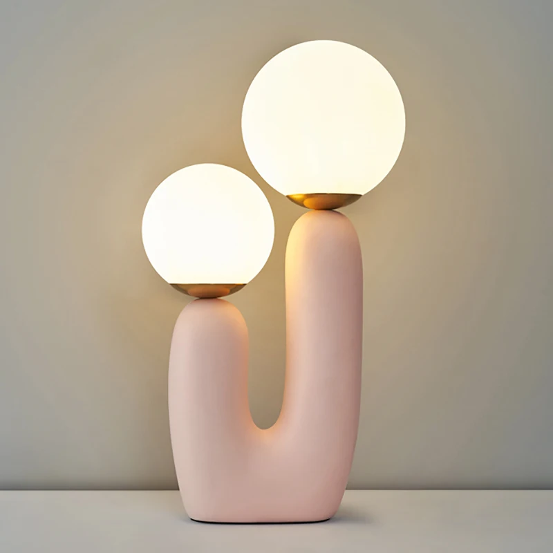 Glass Children's Room Net Red LED Lamp Nordic Ins Style Creative Art Table Lamp Modern Minimalist Bedroom Bedside Lamp
Glass Children's Room Net Red LED Lamp Nordic Ins Style Creative Art Table Lamp Modern Minimalist Bedroom Bedside Lamp