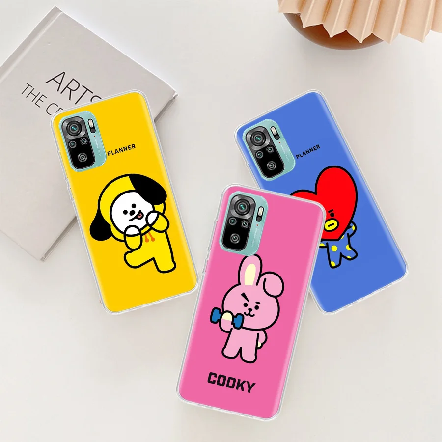 Lovely Cartoon B-Bt21 Phone Case For Xiaomi Note 10 Pro Mi 11 Lite 11i 10T 9 9T 8 X3 X2 F3 F2 CC9E 6X 5X A1 A2 A3 Cover
Lovely Cartoon B-Bt21 Phone Case For Xiaomi Note 10 Pro Mi 11 Lite 11i 10T 9 9T 8 X3 X2 F3 F2 CC9E 6X 5X A1 A2 A3 Cover