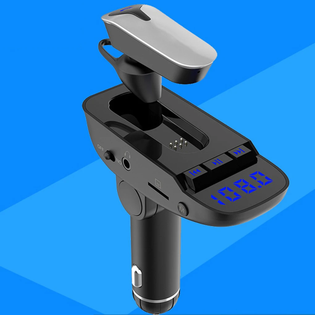 

Беспроводная Bluetooth гарнитура FM передатчик Наушники MP3 Радио адаптер TF SD карта наушники USB зарядное устройство автомобильные смартфоны