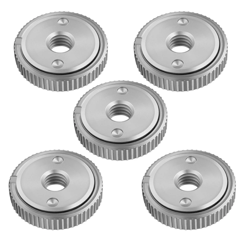 HOT-5Pcs M14 Thread 125Mm Angle Grinder Inner Outer Flange Nut Set Tools Power Replacement For Metabo Makita
HOT-5Pcs M14 Thread 125Mm Angle Grinder Inner Outer Flange Nut Set Tools Power Replacement For Metabo Makita