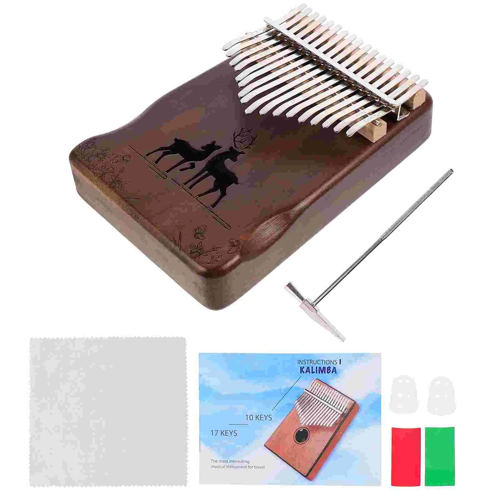 1 Set Small 17 Keys Finger Piano 17 Keys Thumb Piano for Home Student Trip Beginner
1 Set Small 17 Keys Finger Piano 17 Keys Thumb Piano for Home Student Trip Beginner