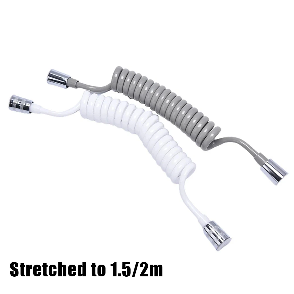 Telescopic Hose Telephone Line Shower Hose Anti-wrap Spring Flexible Water Plumbing Bathroom Accessories
Telescopic Hose Telephone Line Shower Hose Anti-wrap Spring Flexible Water Plumbing Bathroom Accessories