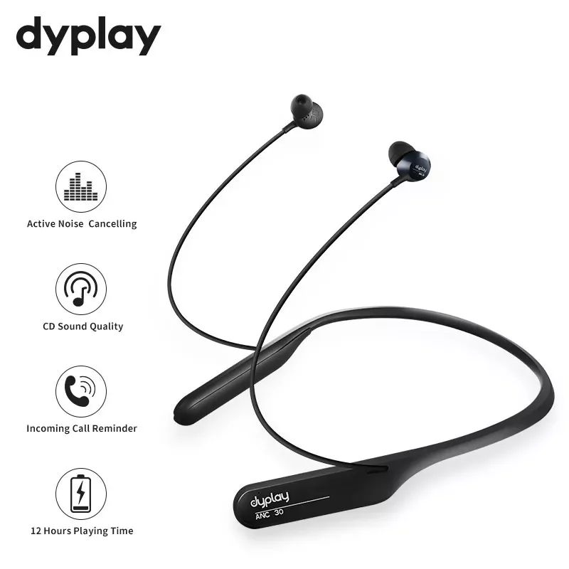 NEW ANC 30 Wireless Earphones Bluetooth Active Noise Cancelling Headphones with Neckband Lightweight Sport Earbuds for Running I
NEW ANC 30 Wireless Earphones Bluetooth Active Noise Cancelling Headphones with Neckband Lightweight Sport Earbuds for Running I